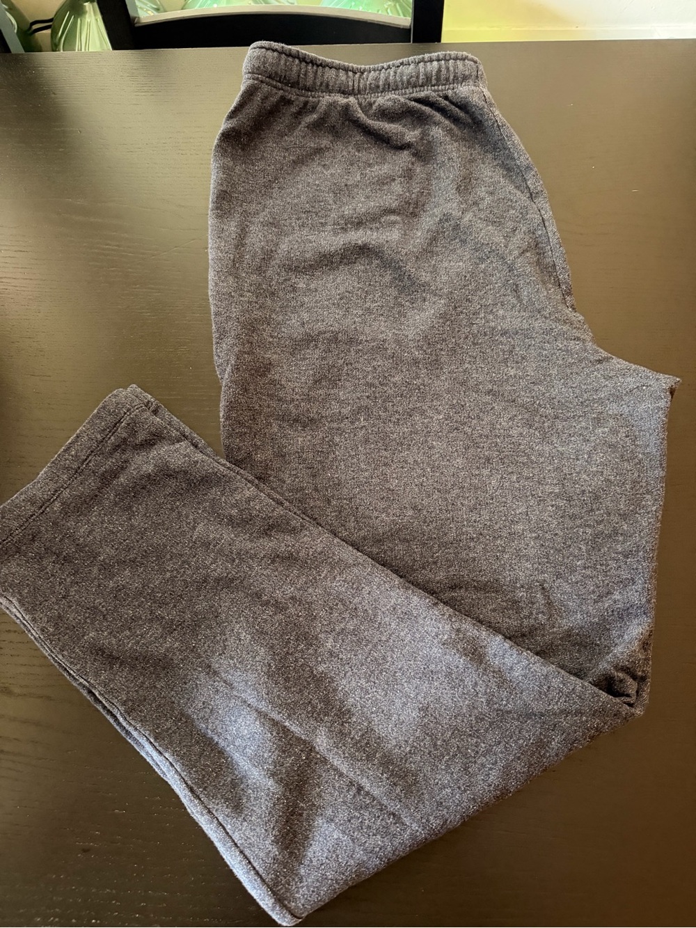Eddie Bauer Men's Charcoal Gray Fleece Joggers